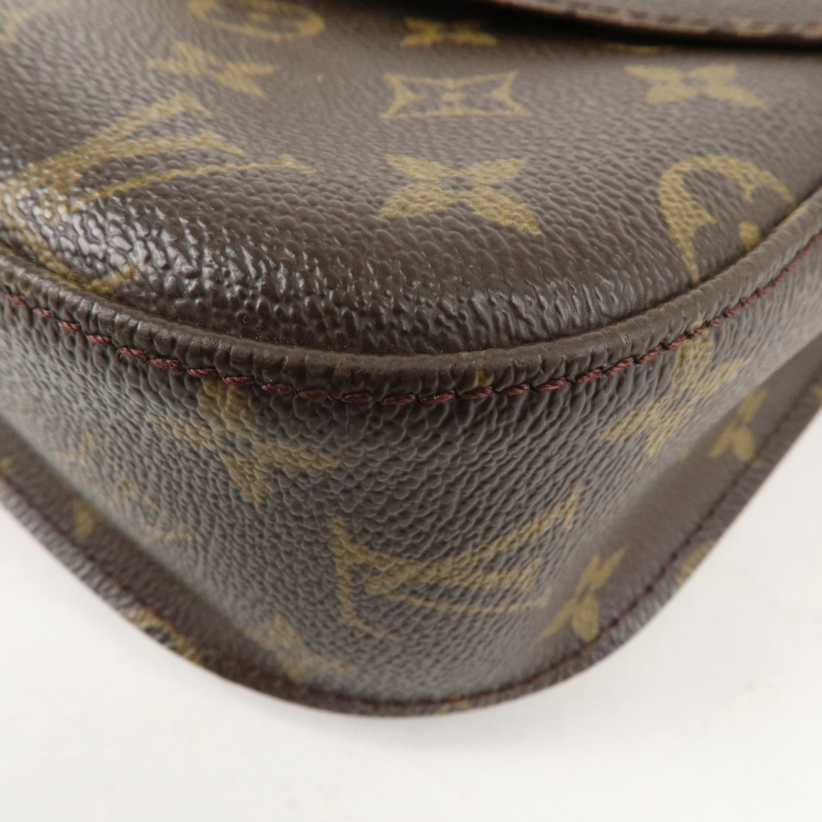 Louis Vuitton Monogram Saint Cloud GM Shoulder Bag Brown M51242