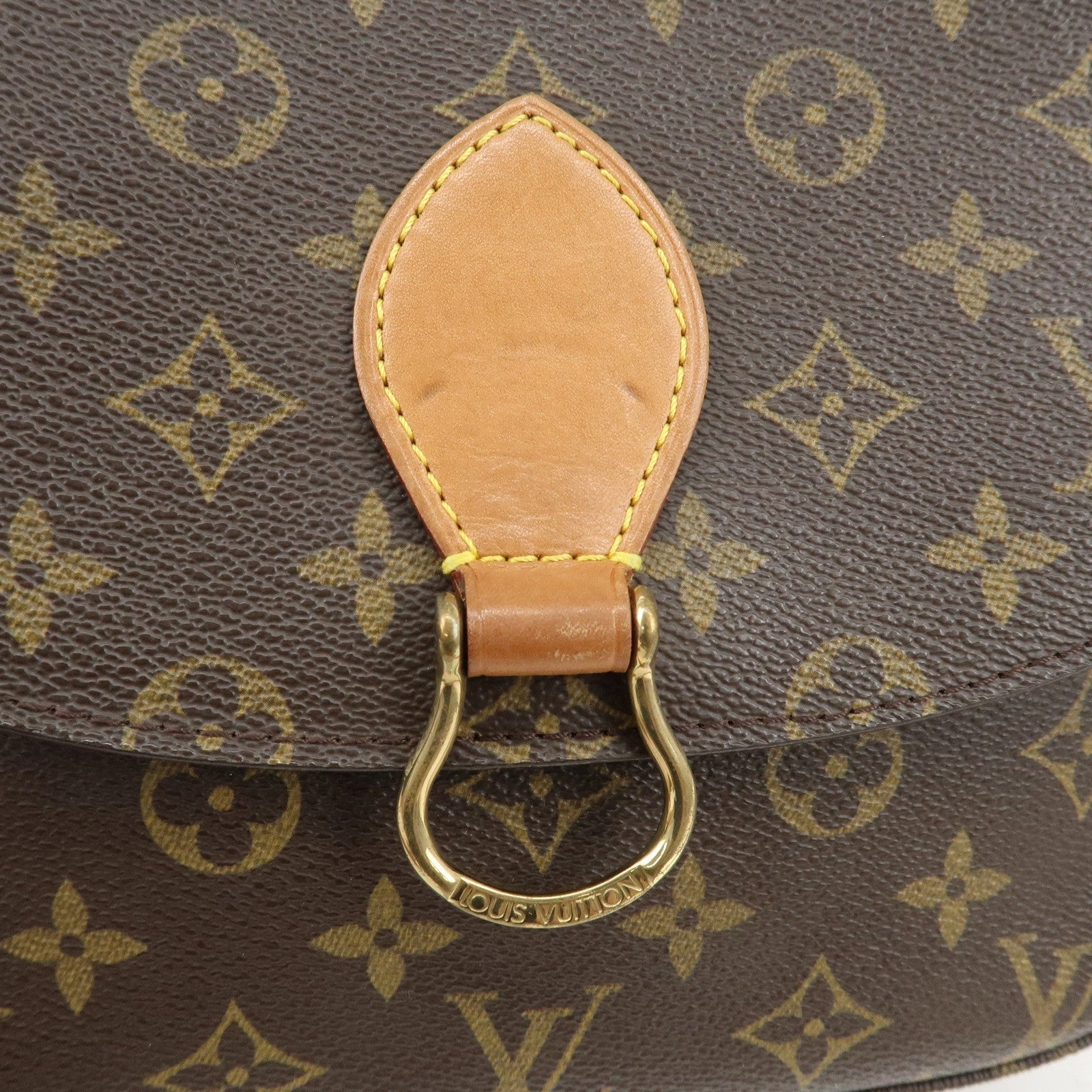 Louis Vuitton Monogram Saint Cloud GM Shoulder Bag Brown M51242