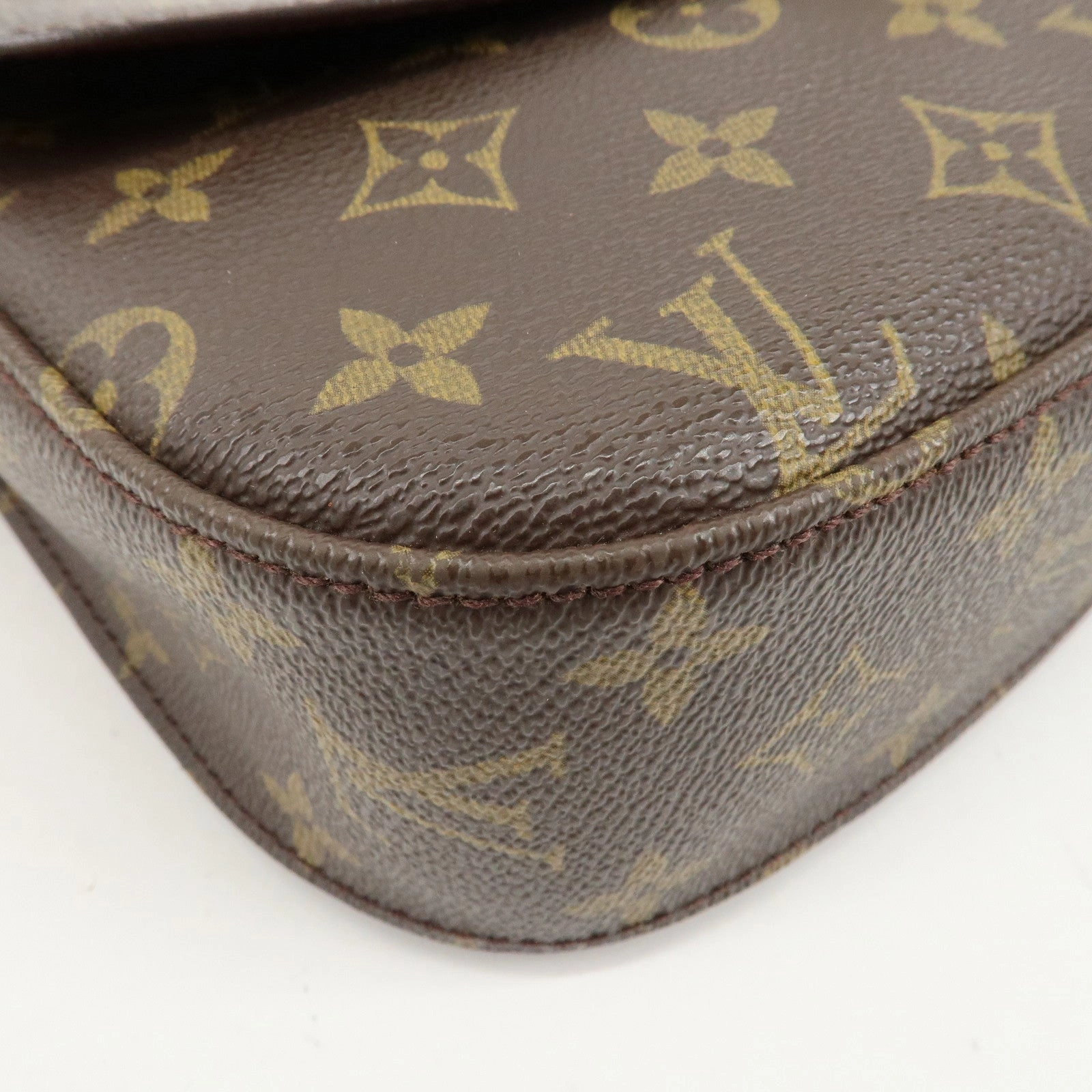 Louis Vuitton Monogram Saint Cloud GM Shoulder Bag Brown M51242