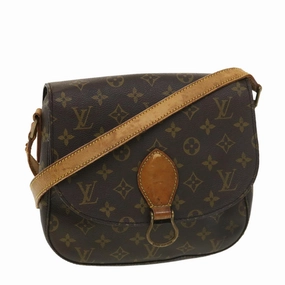 LOUIS VUITTON Monogram Saint Cloud GM Shoulder Bag M51242 LV am4076