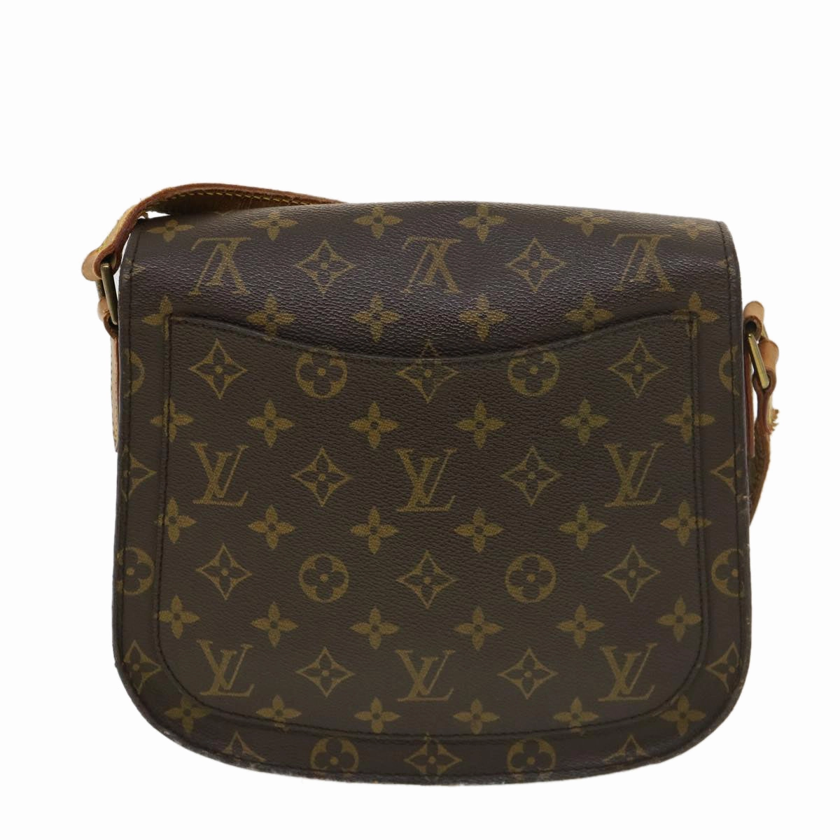 LOUIS VUITTON Monogram Saint Cloud GM Shoulder Bag M51242 LV am4076