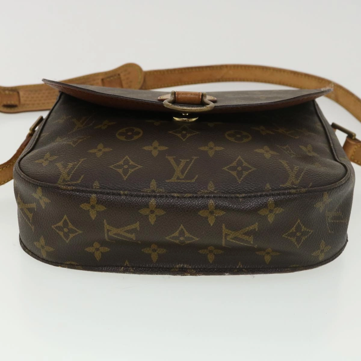 LOUIS VUITTON Monogram Saint Cloud GM Shoulder Bag M51242 LV am4076