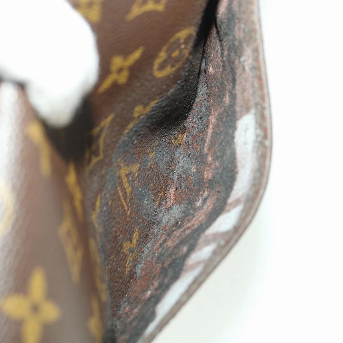 LOUIS VUITTON Monogram Saint Cloud GM Shoulder Bag M51242 LV am4076