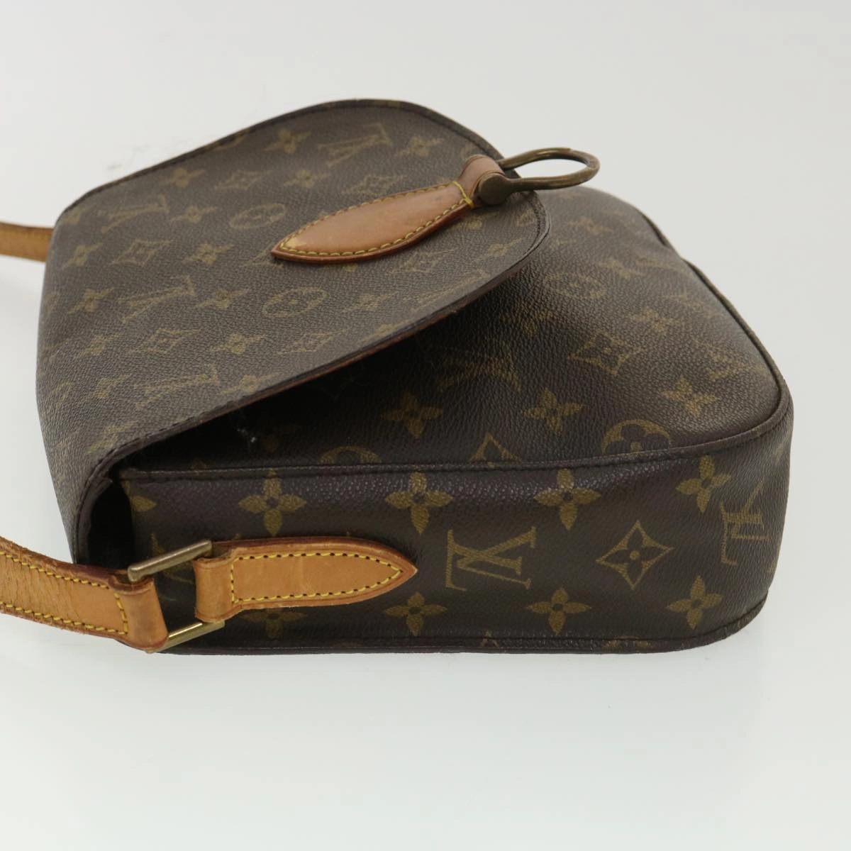 LOUIS VUITTON Monogram Saint Cloud GM Shoulder Bag M51242 LV am4076
