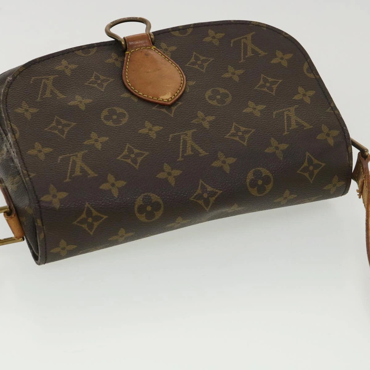 LOUIS VUITTON Monogram Saint Cloud GM Shoulder Bag M51242 LV am4076