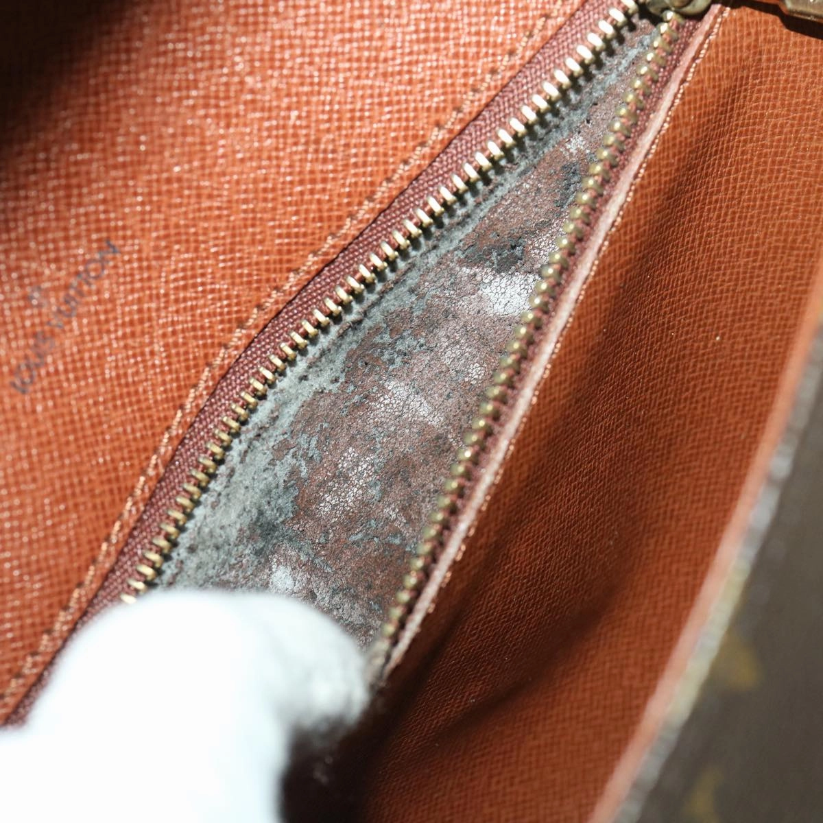 LOUIS VUITTON Monogram Saint Cloud GM Shoulder Bag M51242 LV am4076