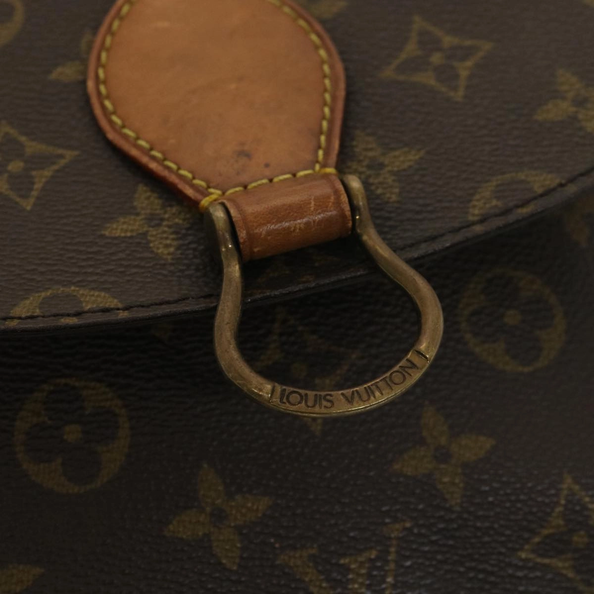 LOUIS VUITTON Monogram Saint Cloud GM Shoulder Bag M51242 LV am4076