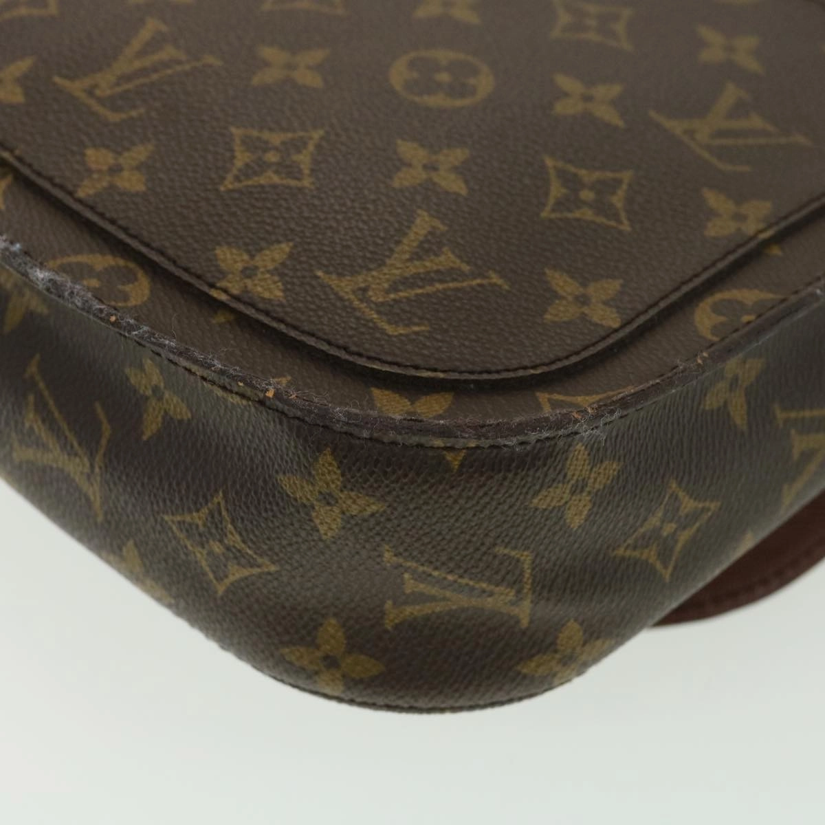 LOUIS VUITTON Monogram Saint Cloud GM Shoulder Bag M51242 LV am4076