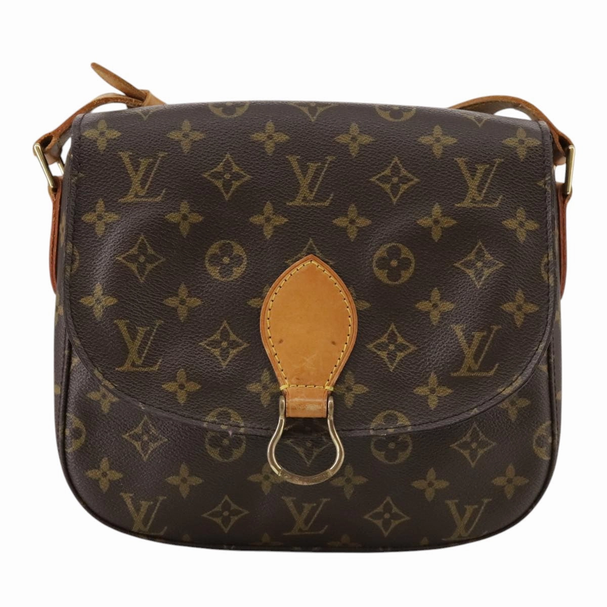 LOUIS VUITTON Monogram Saint Cloud GM Shoulder Bag M51242 LV ep6822