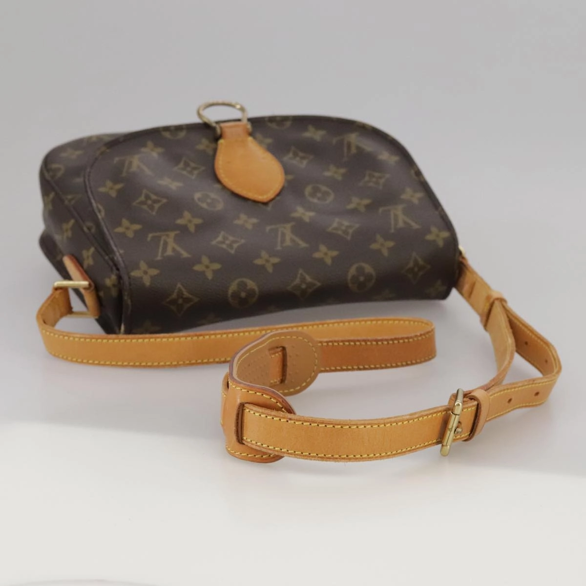 LOUIS VUITTON Monogram Saint Cloud GM Shoulder Bag M51242 LV ep6822