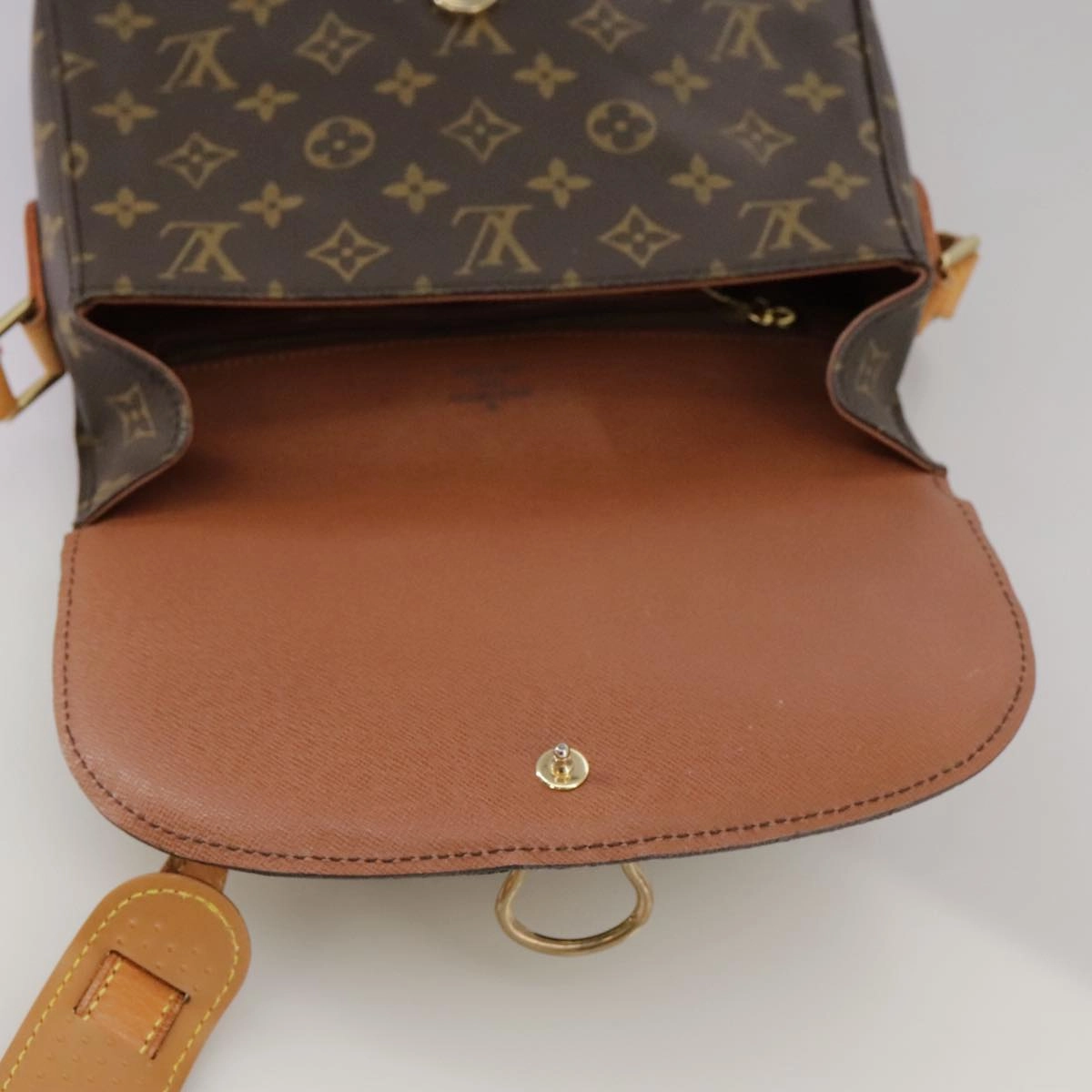 LOUIS VUITTON Monogram Saint Cloud GM Shoulder Bag M51242 LV ep6822