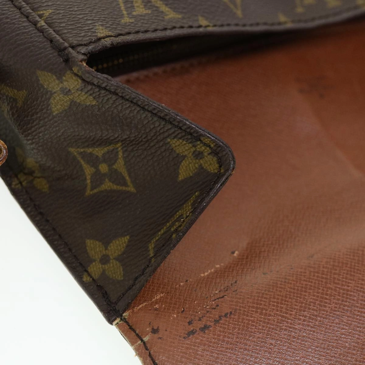 LOUIS VUITTON Monogram Saint Cloud GM Shoulder Bag M51242 LV yk6331
