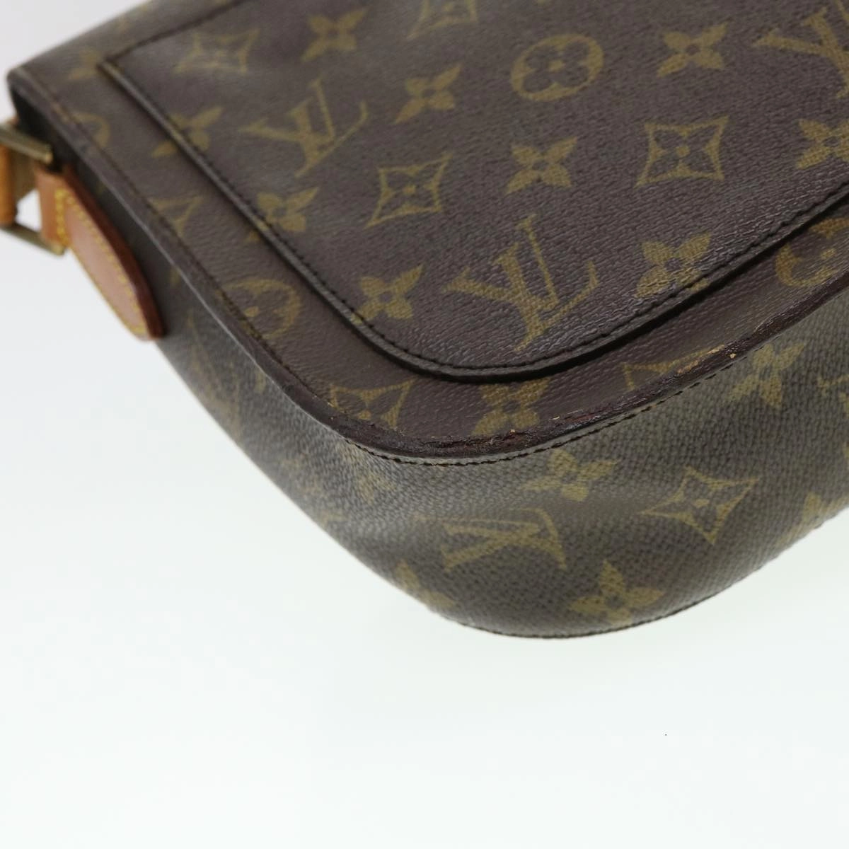 LOUIS VUITTON Monogram Saint Cloud GM Shoulder Bag M51242 LV yk6331