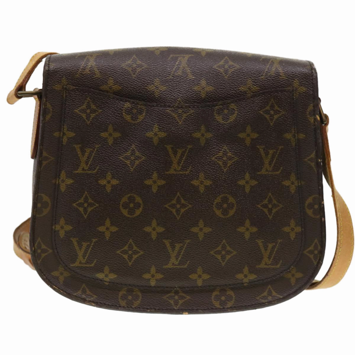 LOUIS VUITTON Monogram Saint Cloud GM Shoulder Bag M51242 LV yk6331