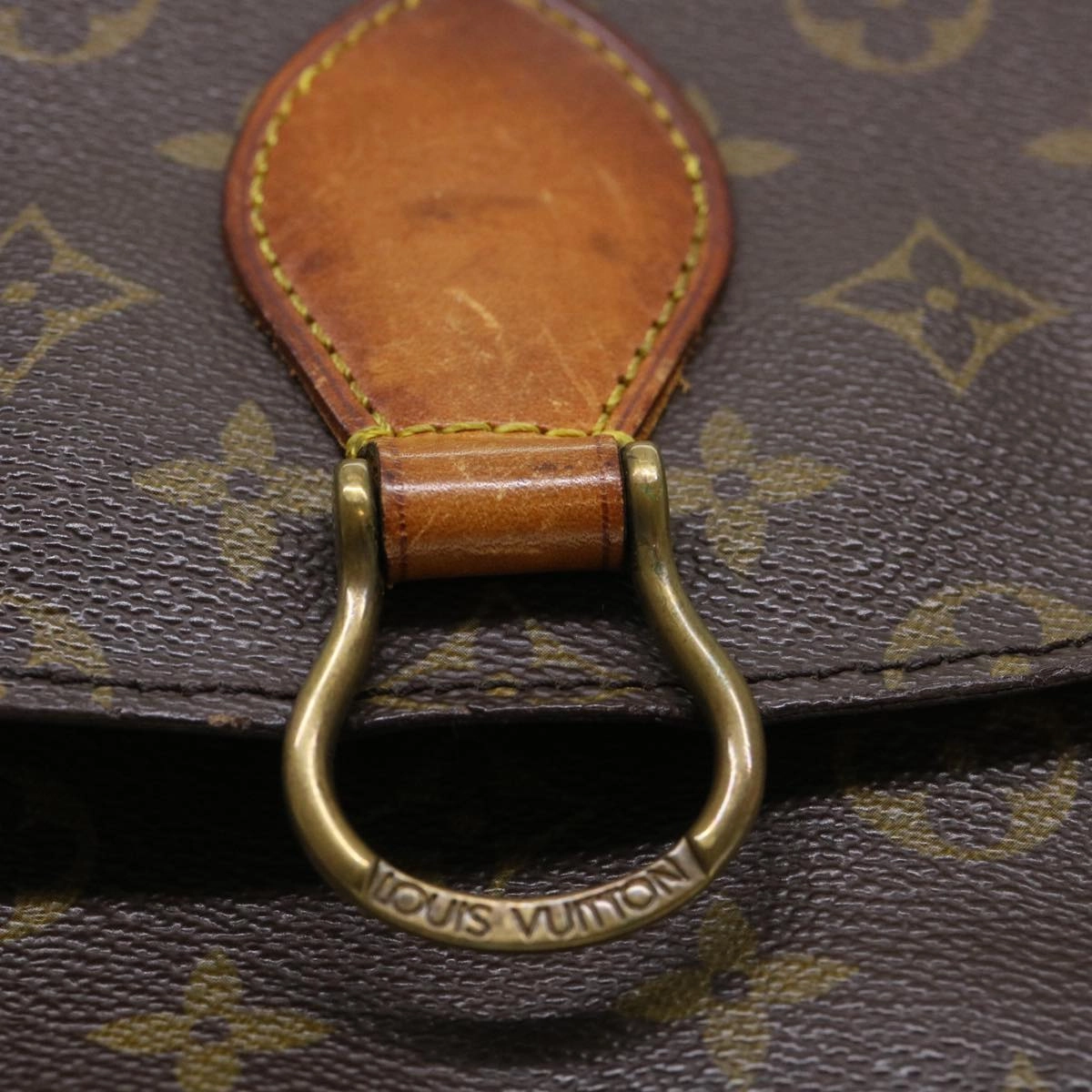 LOUIS VUITTON Monogram Saint Cloud GM Shoulder Bag M51242 LV yk6331