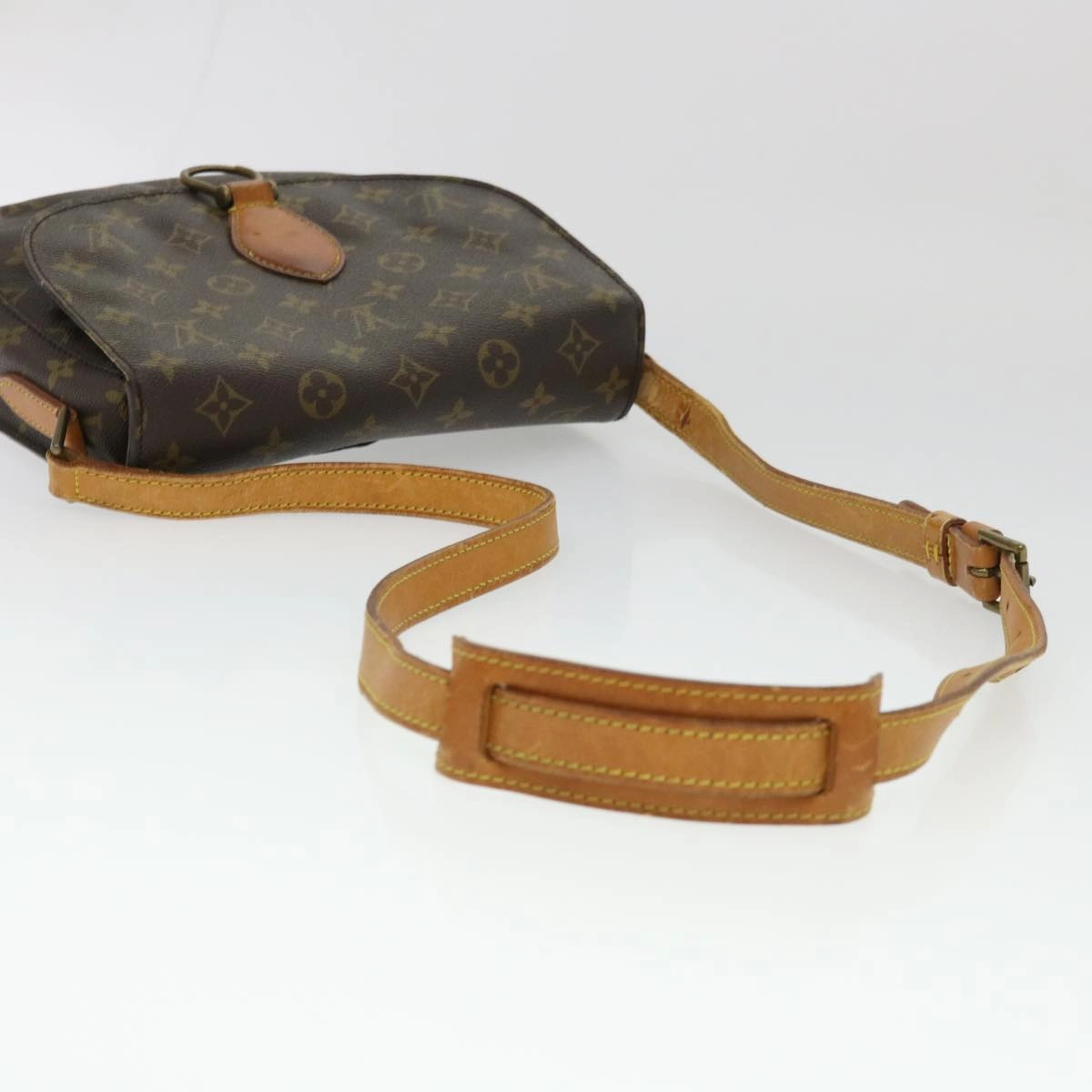 LOUIS VUITTON Monogram Saint Cloud GM Shoulder Bag M51242 LV yk6331