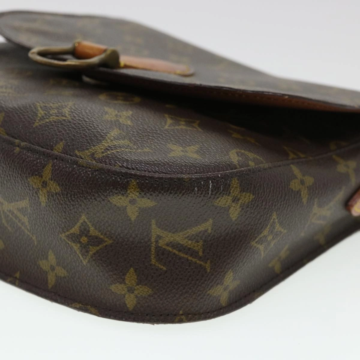 LOUIS VUITTON Monogram Saint Cloud GM Shoulder Bag M51242 LV yk6331