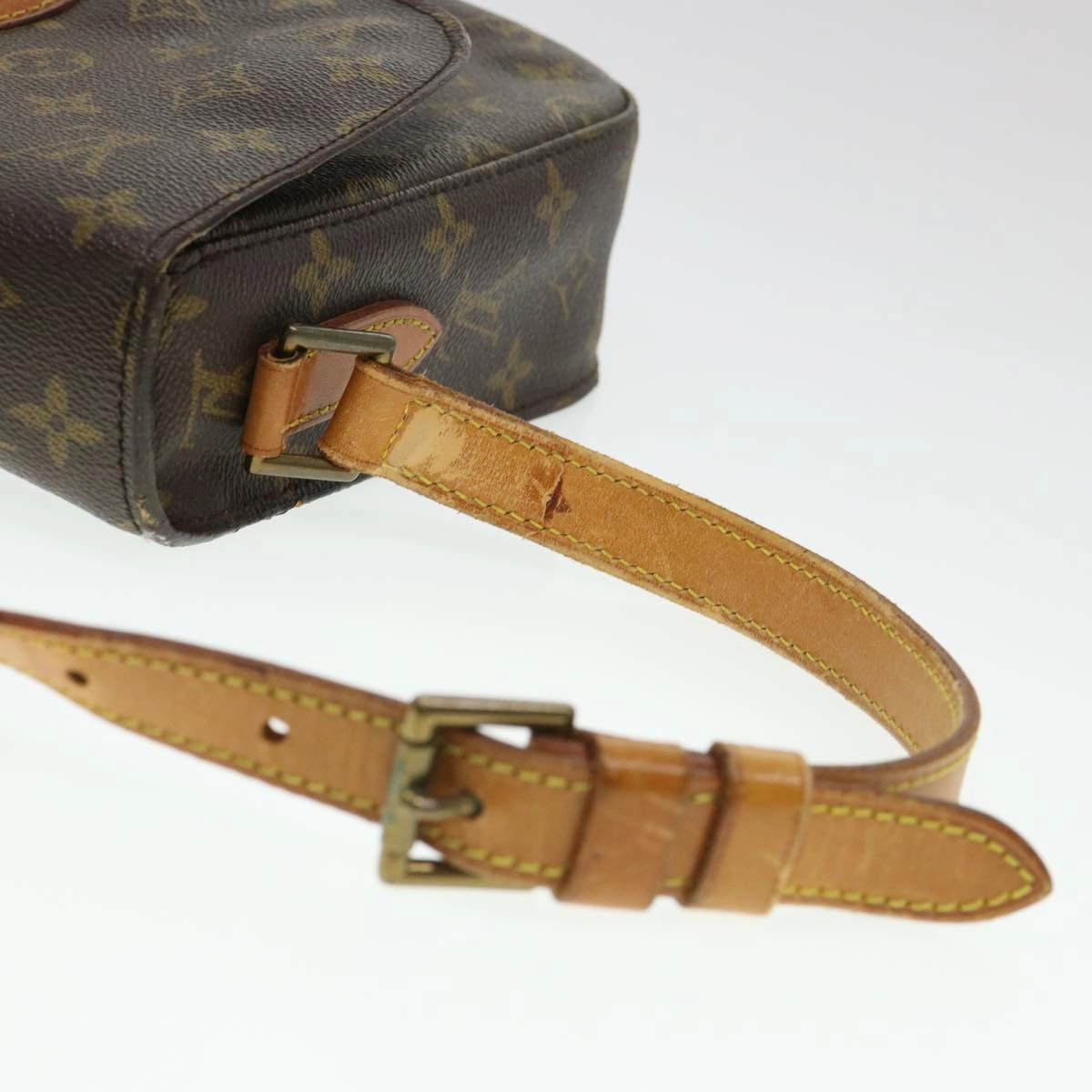 LOUIS VUITTON Monogram Saint Cloud GM Shoulder Bag M51242 LV yk6331