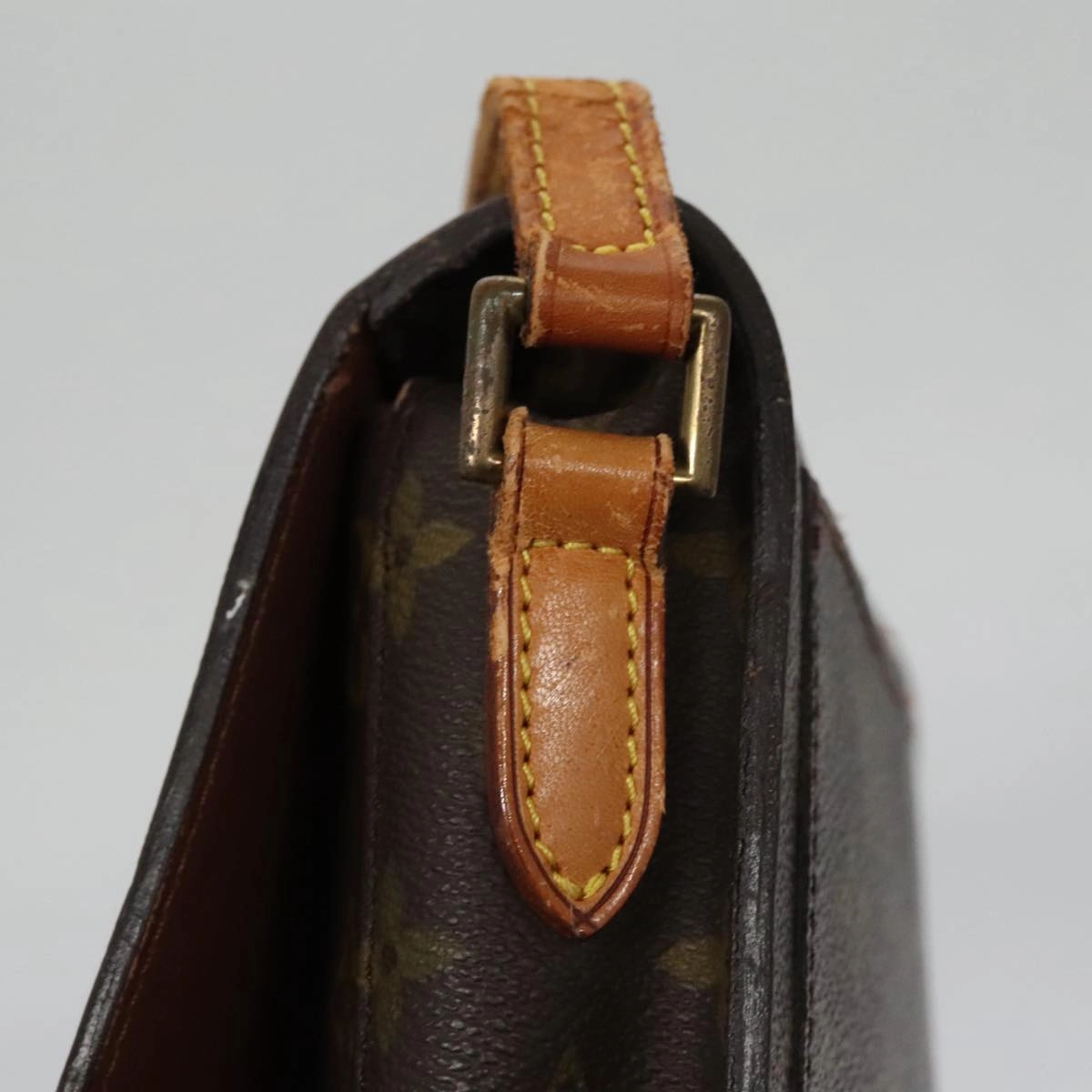 LOUIS VUITTON Monogram Saint Cloud MM Shoulder Bag M51243 LV 107134