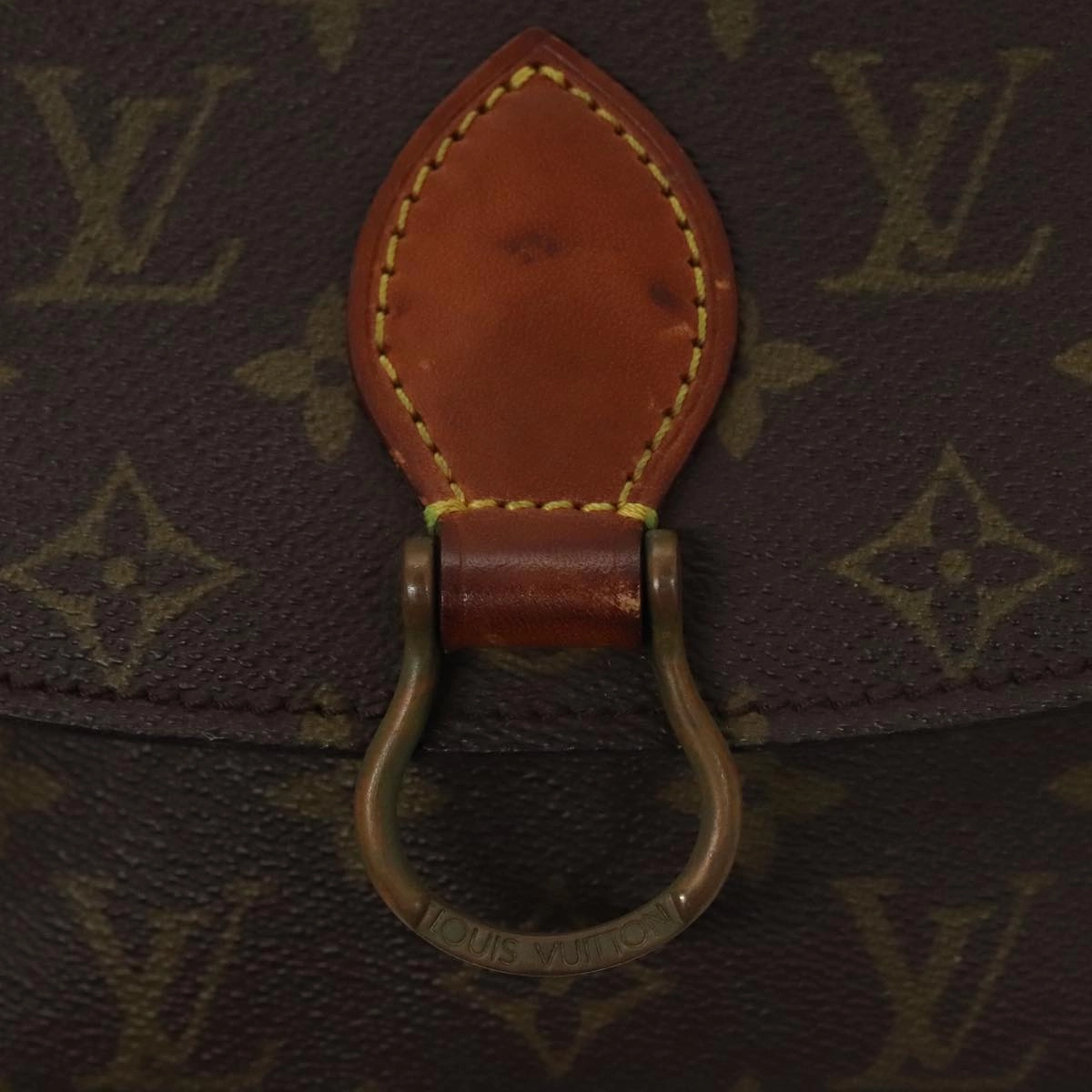LOUIS VUITTON Monogram Saint Cloud MM Shoulder Bag M51243 LV 107134