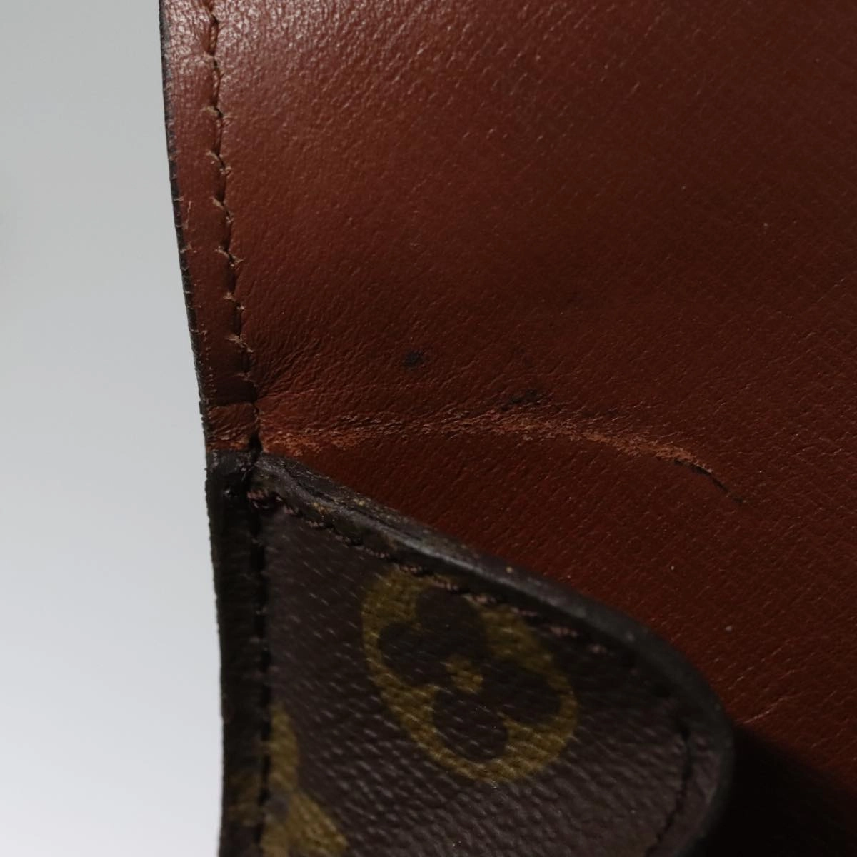 LOUIS VUITTON Monogram Saint Cloud MM Shoulder Bag M51243 LV 107134