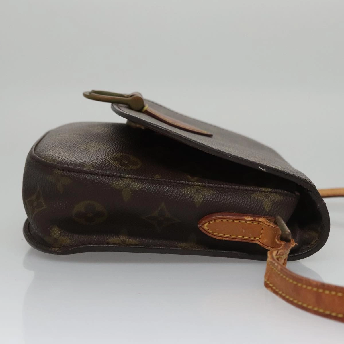 LOUIS VUITTON Monogram Saint Cloud MM Shoulder Bag M51243 LV 107134