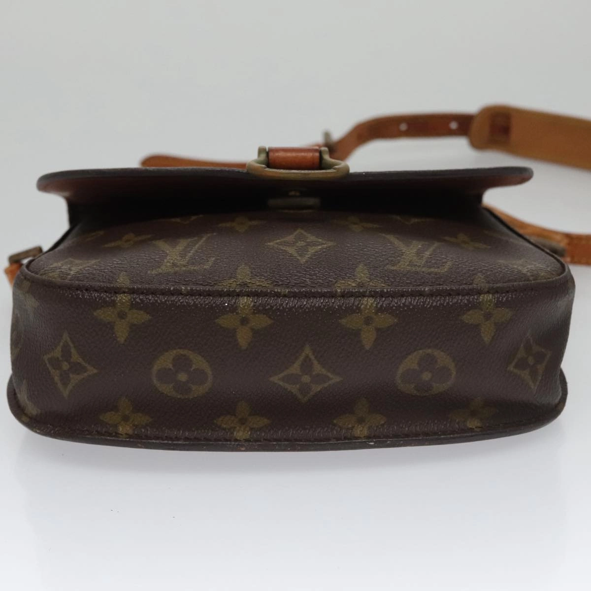LOUIS VUITTON Monogram Saint Cloud MM Shoulder Bag M51243 LV 107134