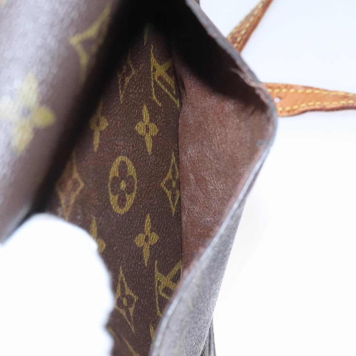 LOUIS VUITTON Monogram Saint Cloud MM Shoulder Bag M51243 LV 107134