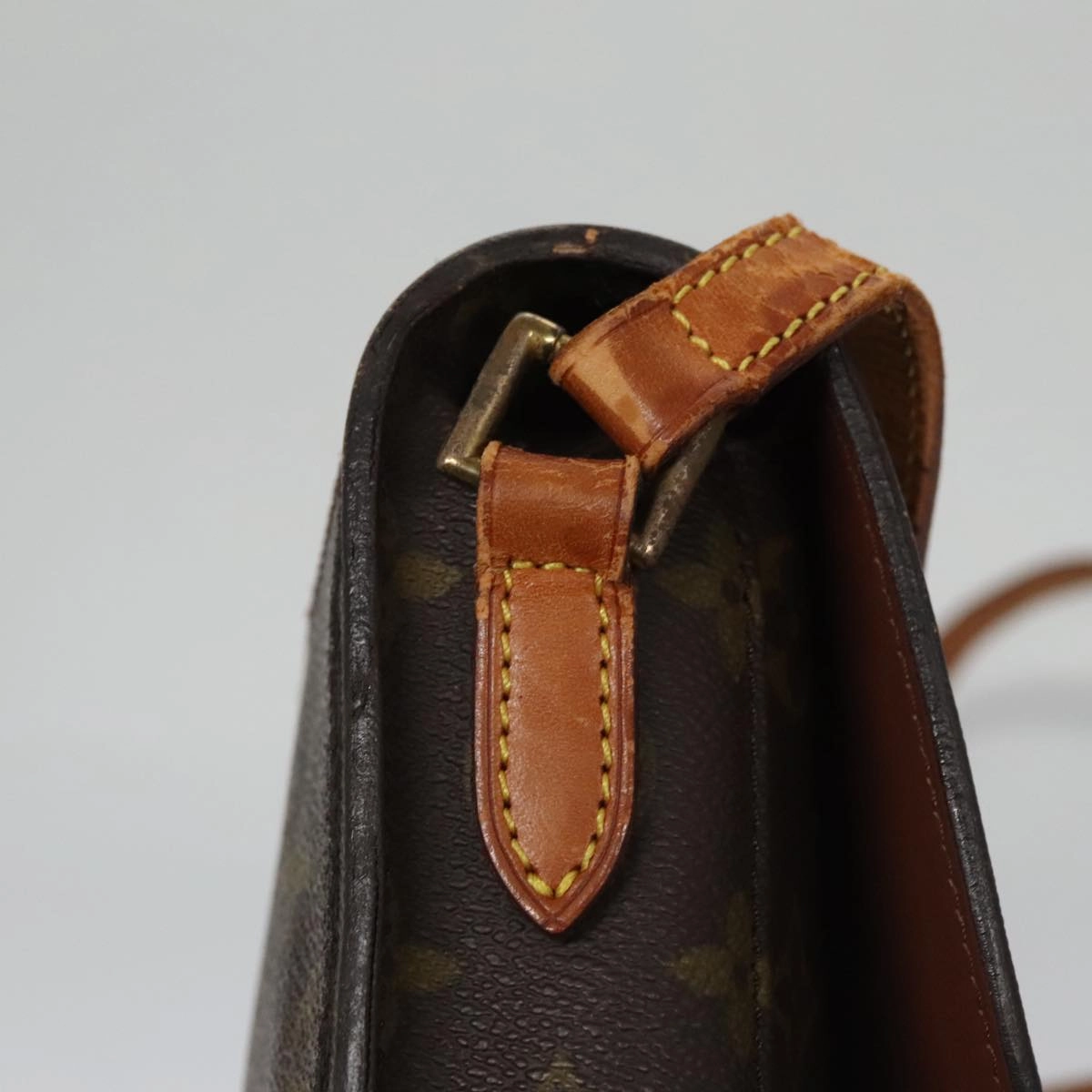LOUIS VUITTON Monogram Saint Cloud MM Shoulder Bag M51243 LV 107134