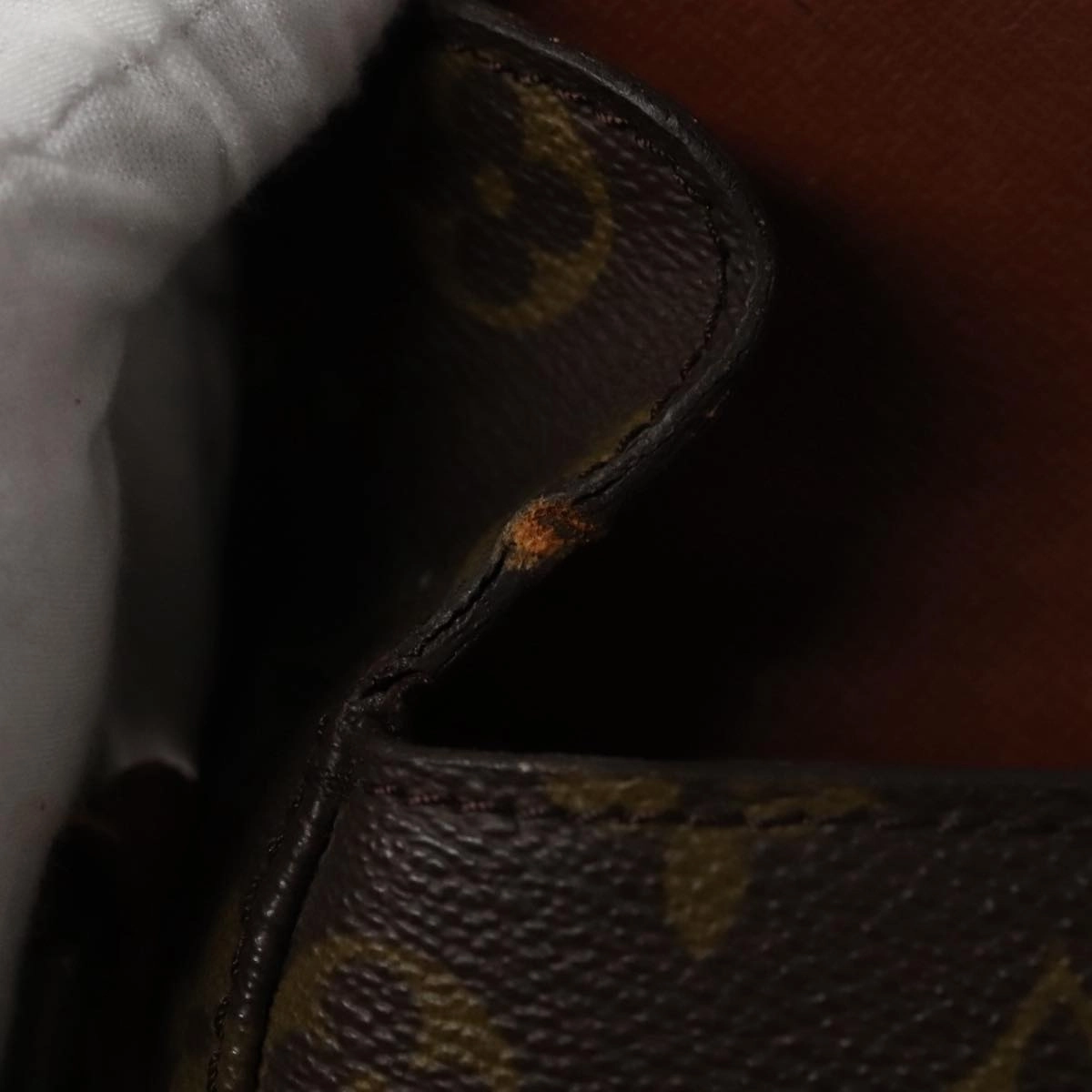 LOUIS VUITTON Monogram Saint Cloud MM Shoulder Bag M51243 LV 107134