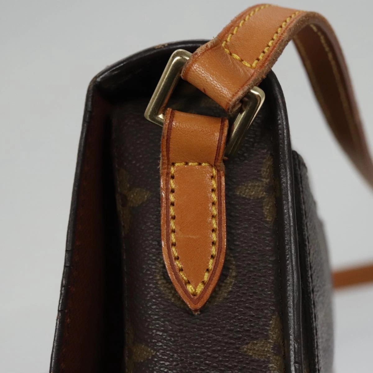 LOUIS VUITTON Monogram Saint Cloud MM Shoulder Bag M51243 LV 107135