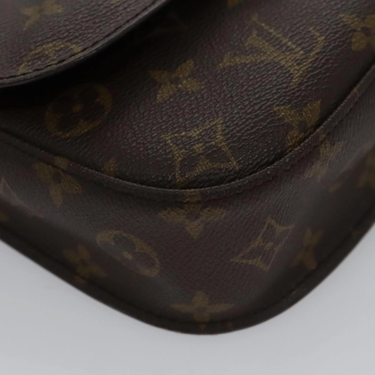 LOUIS VUITTON Monogram Saint Cloud MM Shoulder Bag M51243 LV 107135