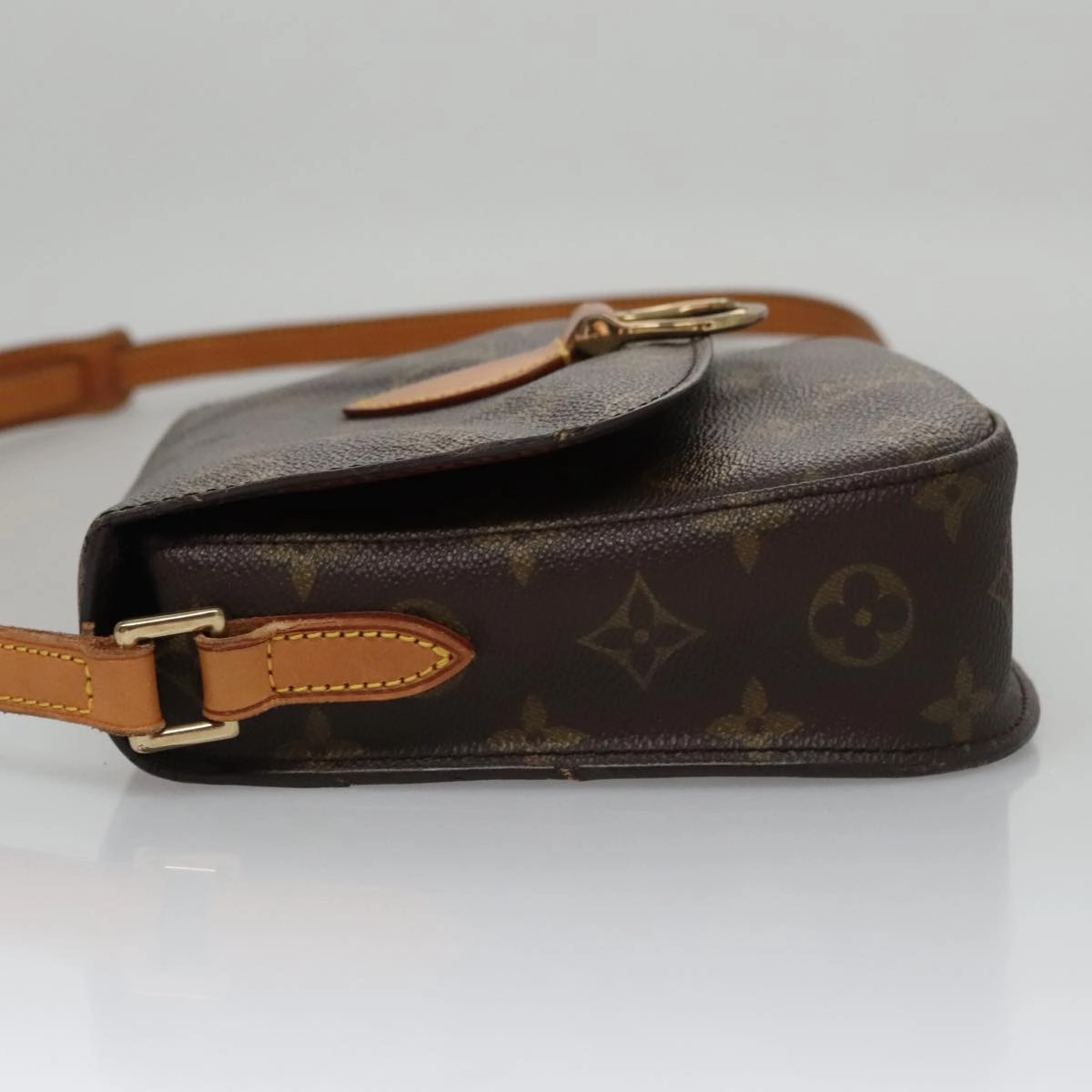 LOUIS VUITTON Monogram Saint Cloud MM Shoulder Bag M51243 LV 107135