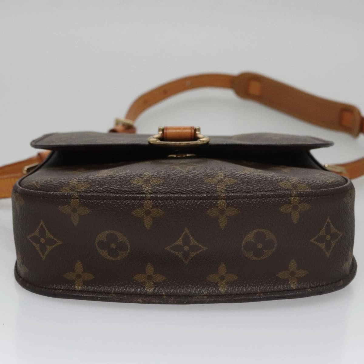 LOUIS VUITTON Monogram Saint Cloud MM Shoulder Bag M51243 LV 107135