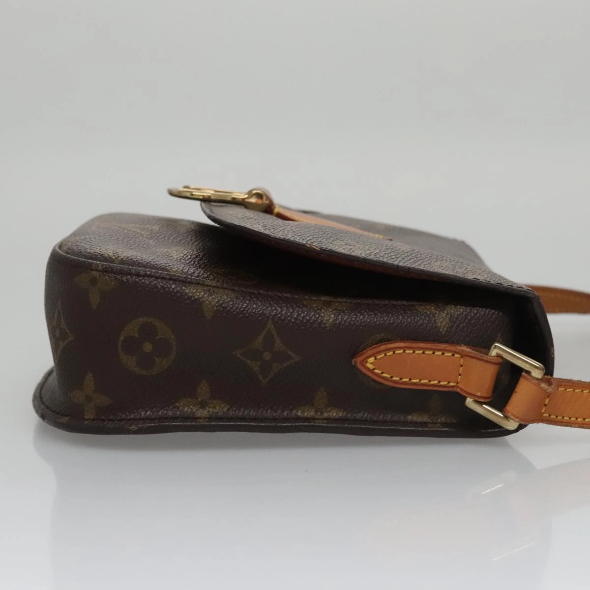 LOUIS VUITTON Monogram Saint Cloud MM Shoulder Bag M51243 LV 107135