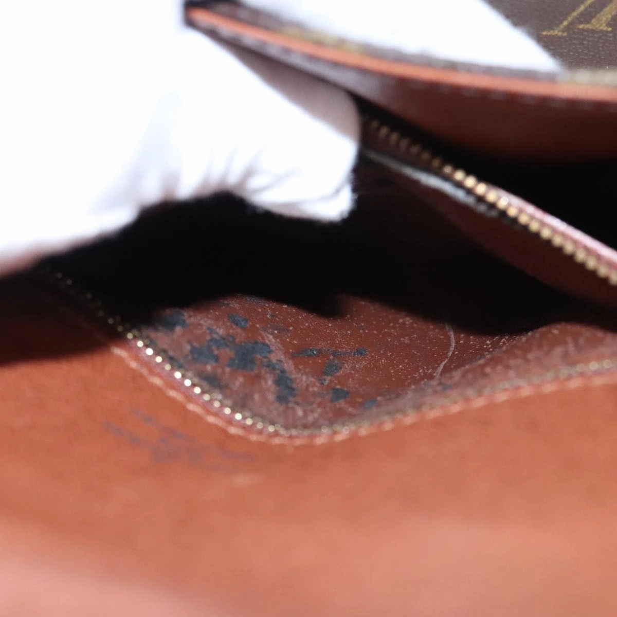 LOUIS VUITTON Monogram Saint Cloud MM Shoulder Bag M51243 LV 107135