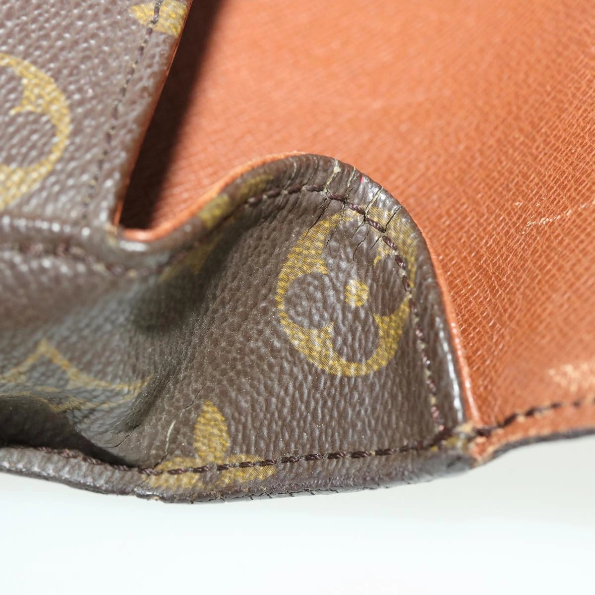 LOUIS VUITTON Monogram Saint Cloud MM Shoulder Bag M51243 LV yk6442