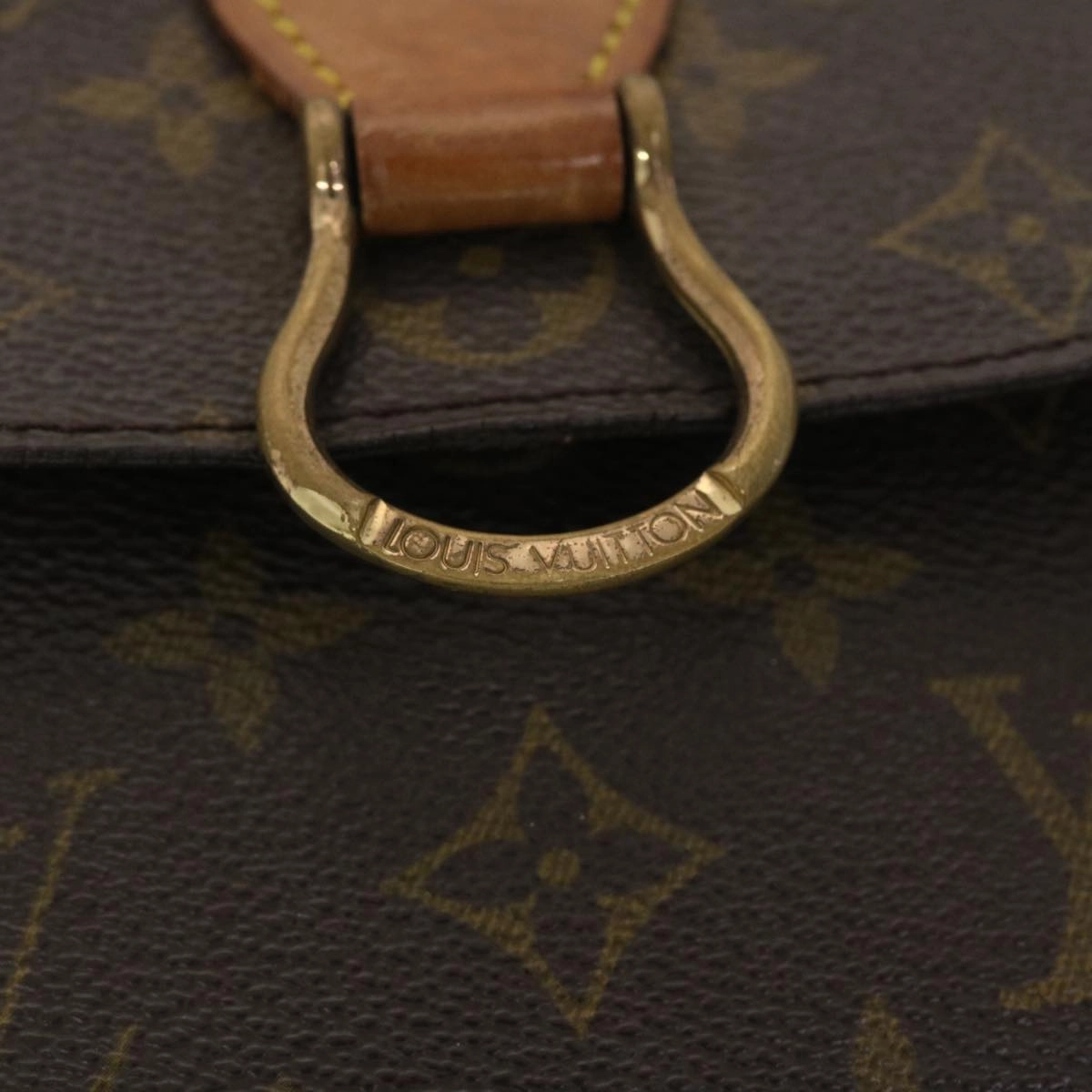 LOUIS VUITTON Monogram Saint Cloud MM Shoulder Bag M51243 LV yk6442