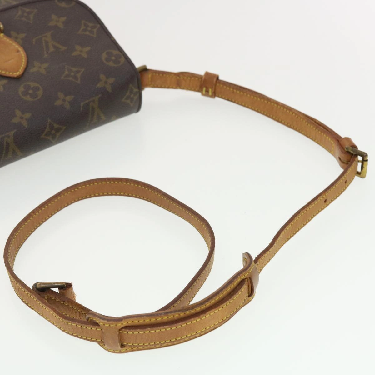 LOUIS VUITTON Monogram Saint Cloud MM Shoulder Bag M51243 LV yk6442