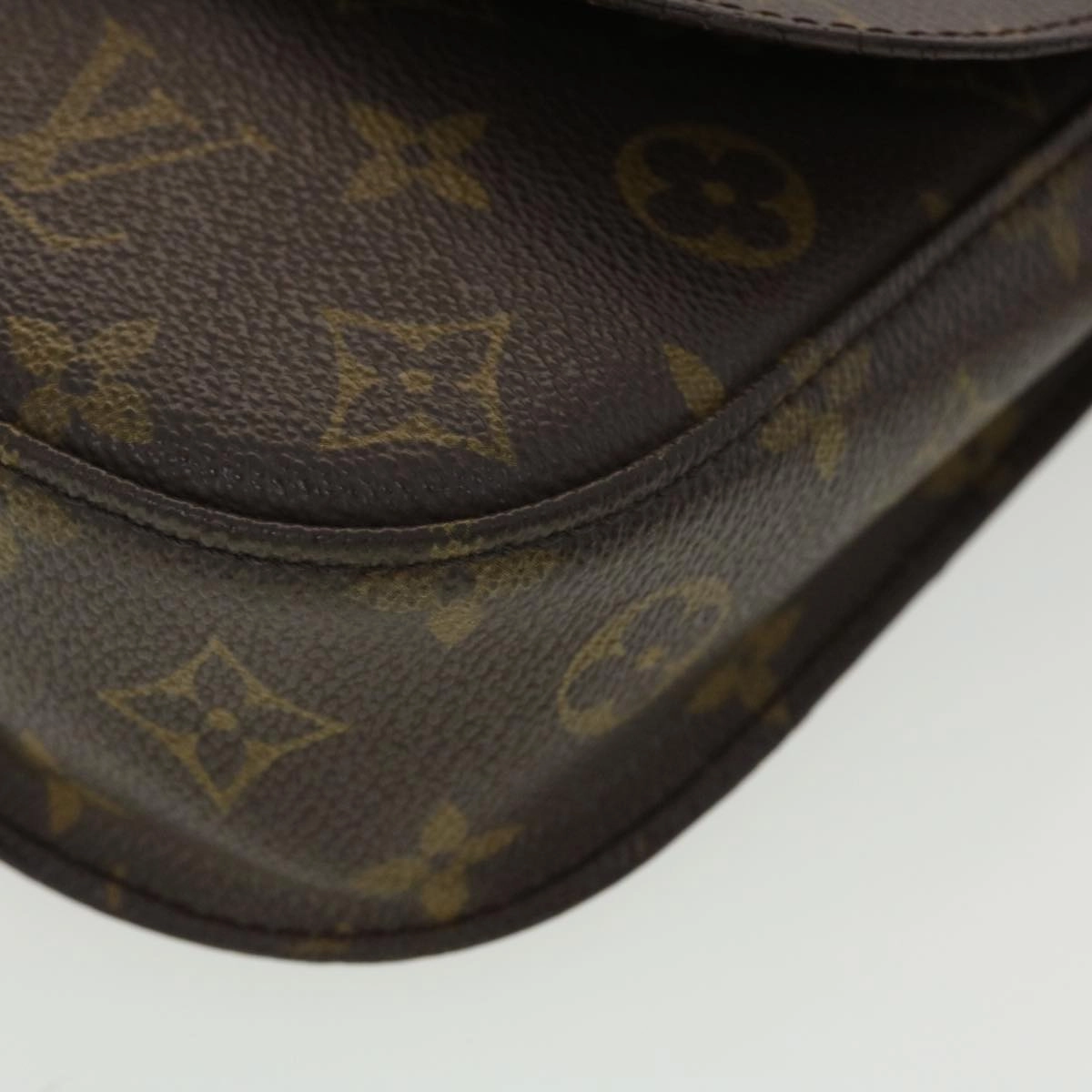 LOUIS VUITTON Monogram Saint Cloud MM Shoulder Bag M51243 LV yk6442