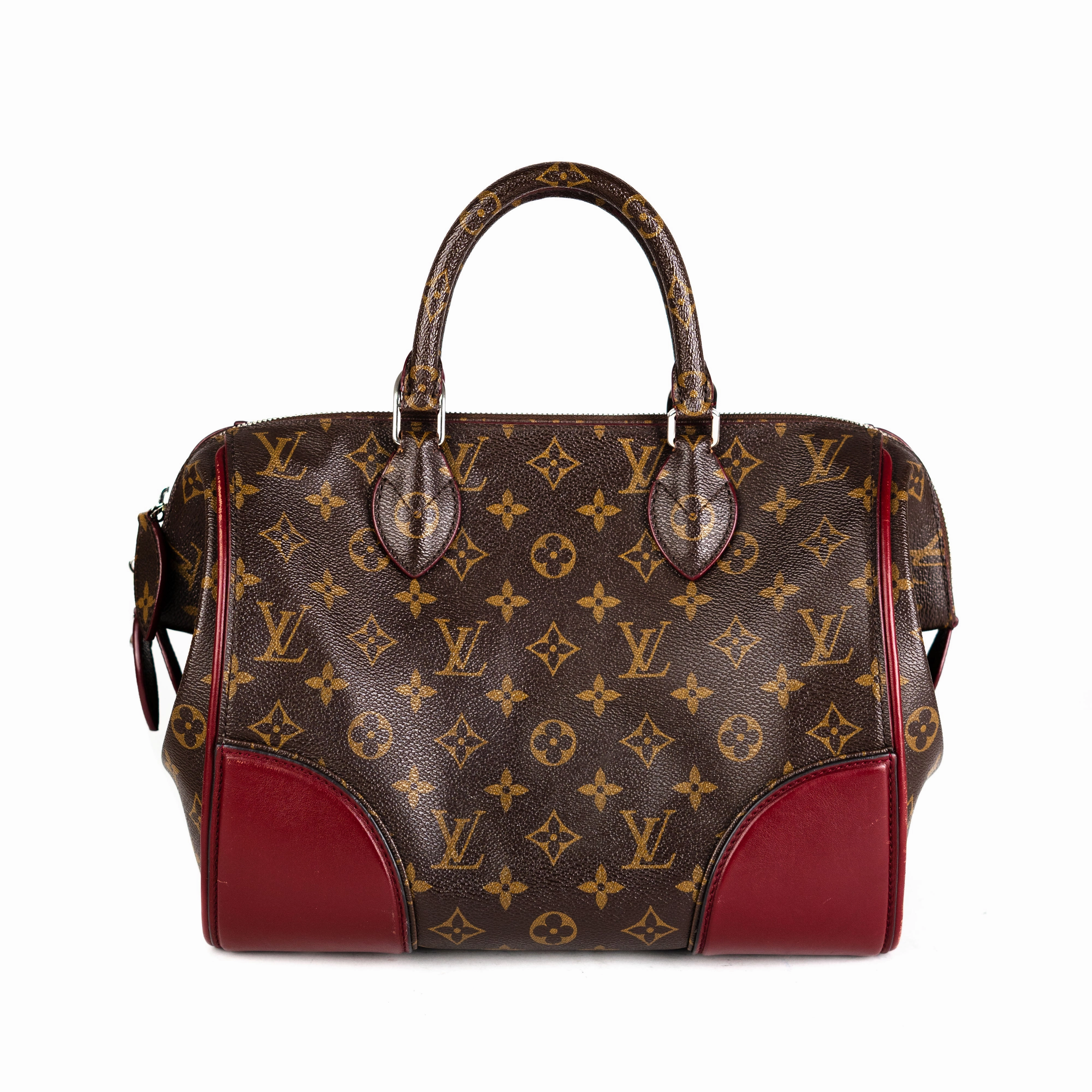 Louis Vuitton Monogram Shine Doc PM Bordeaux