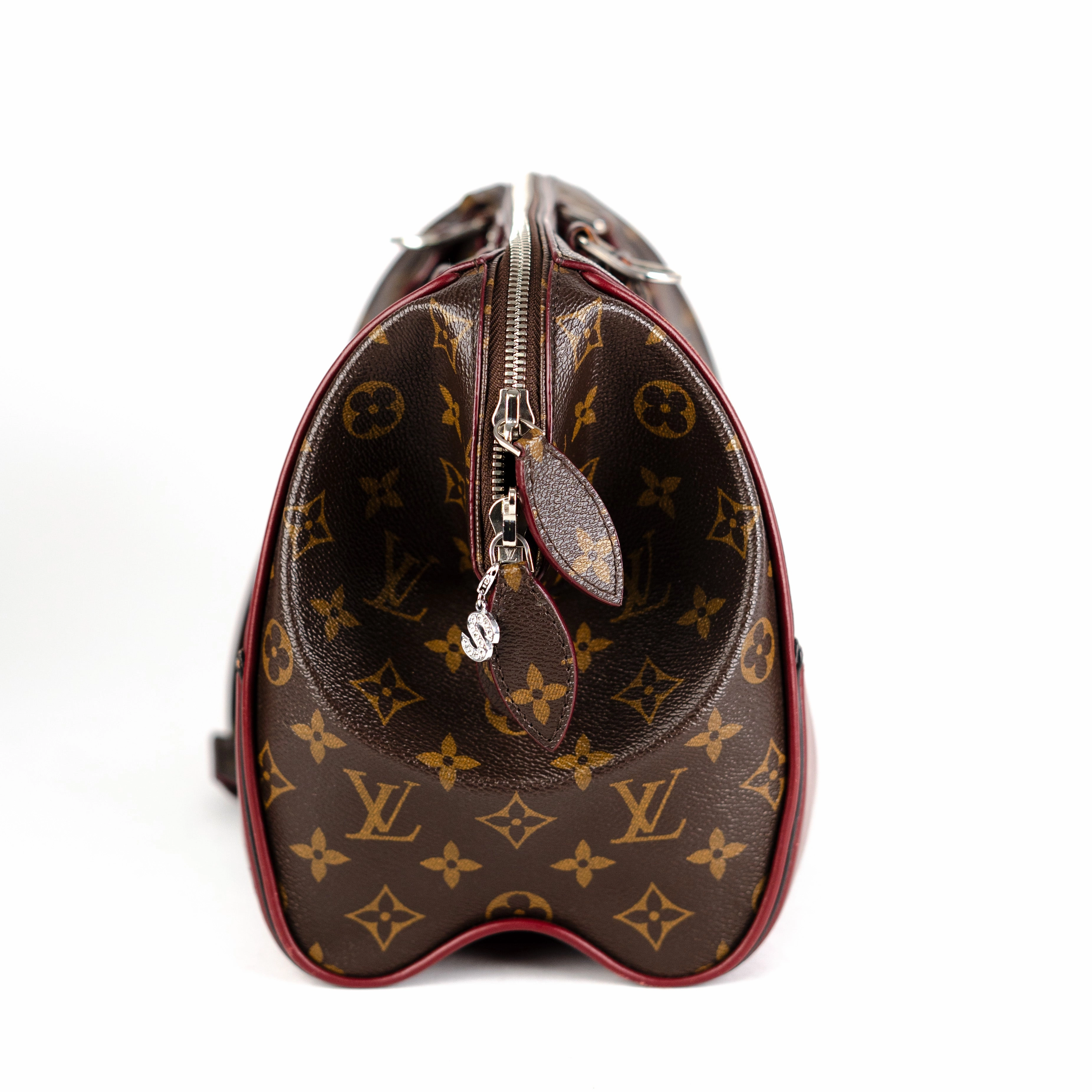 Louis Vuitton Monogram Shine Doc PM Bordeaux