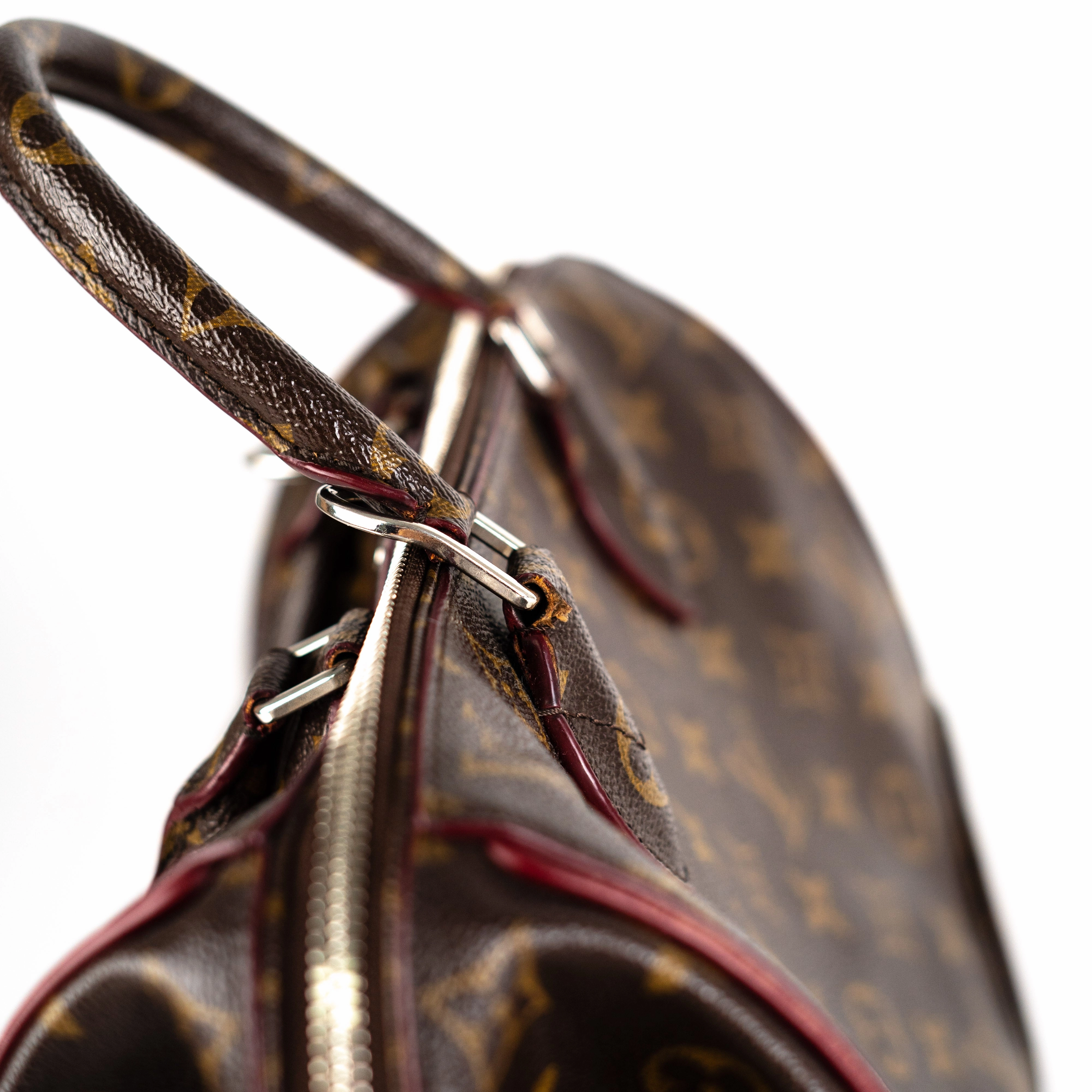 Louis Vuitton Monogram Shine Doc PM Bordeaux