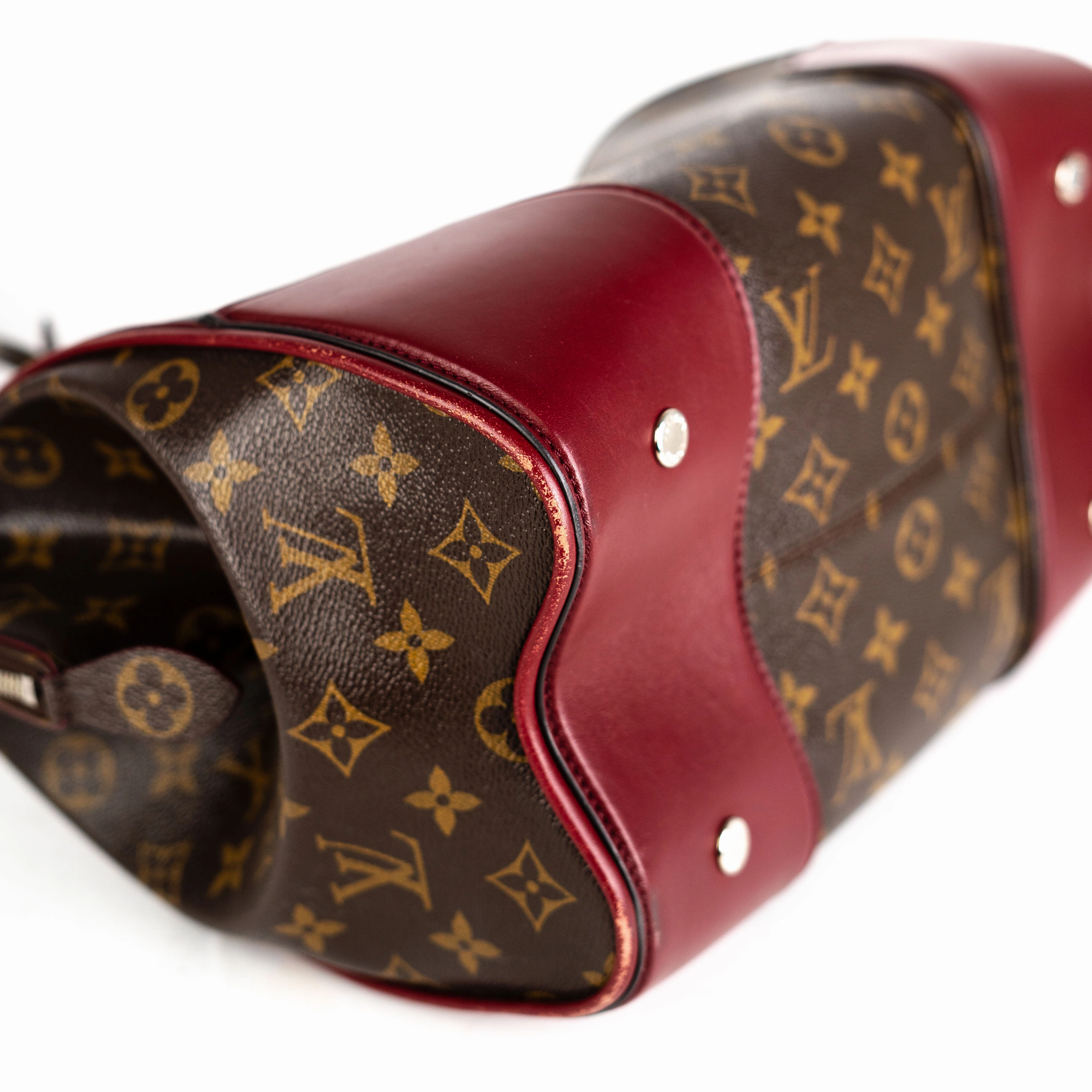 Louis Vuitton Monogram Shine Doc PM Bordeaux