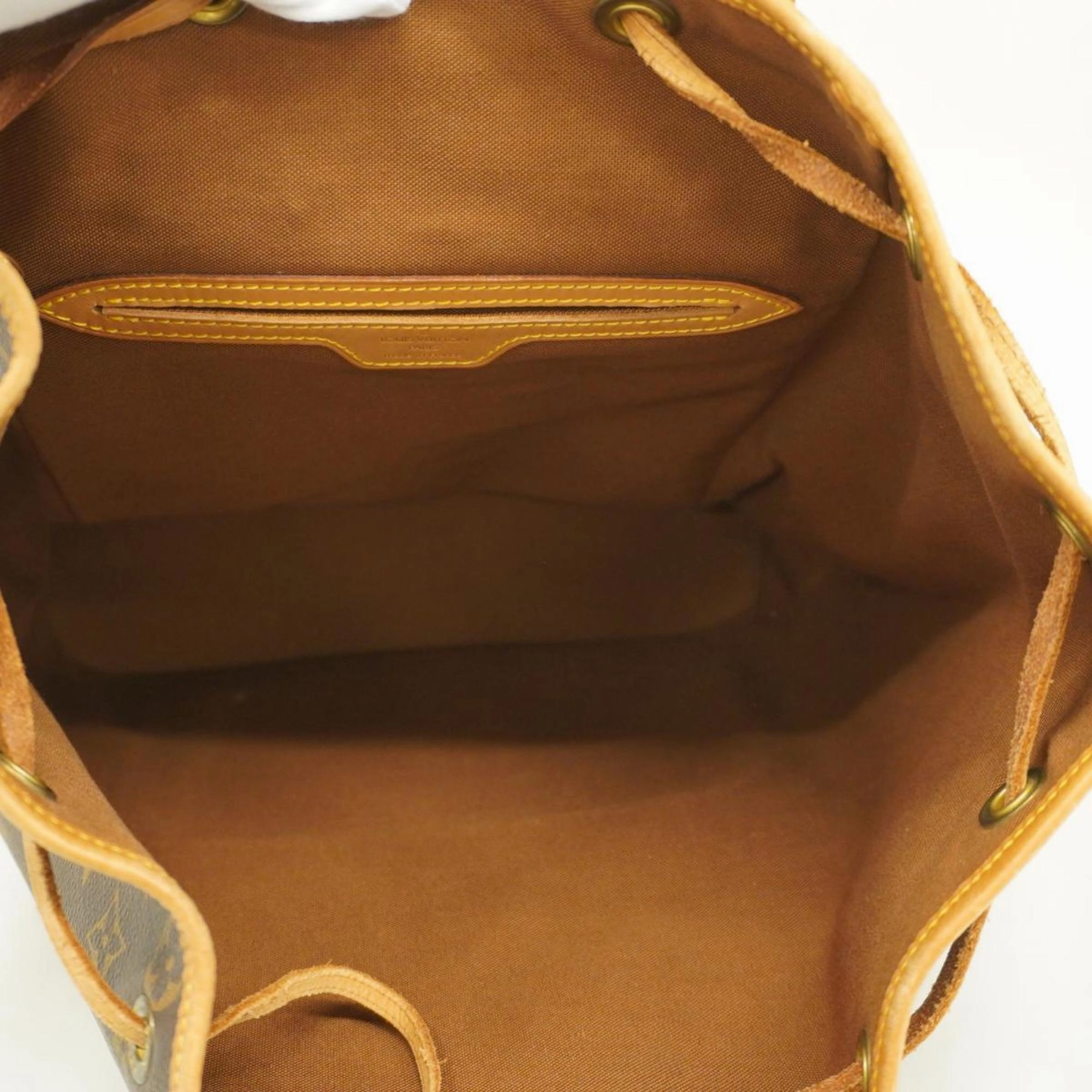 Louis Vuitton Montsouris  Canvas Backpack Bag ()