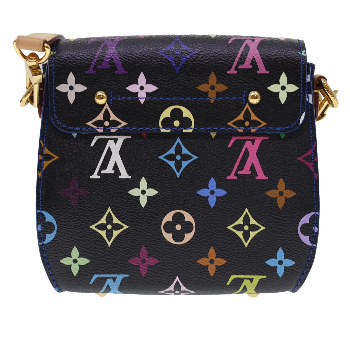LOUIS VUITTON Multicolor Heart Breaker Shoulder Bag Black M40659 LV 40032A