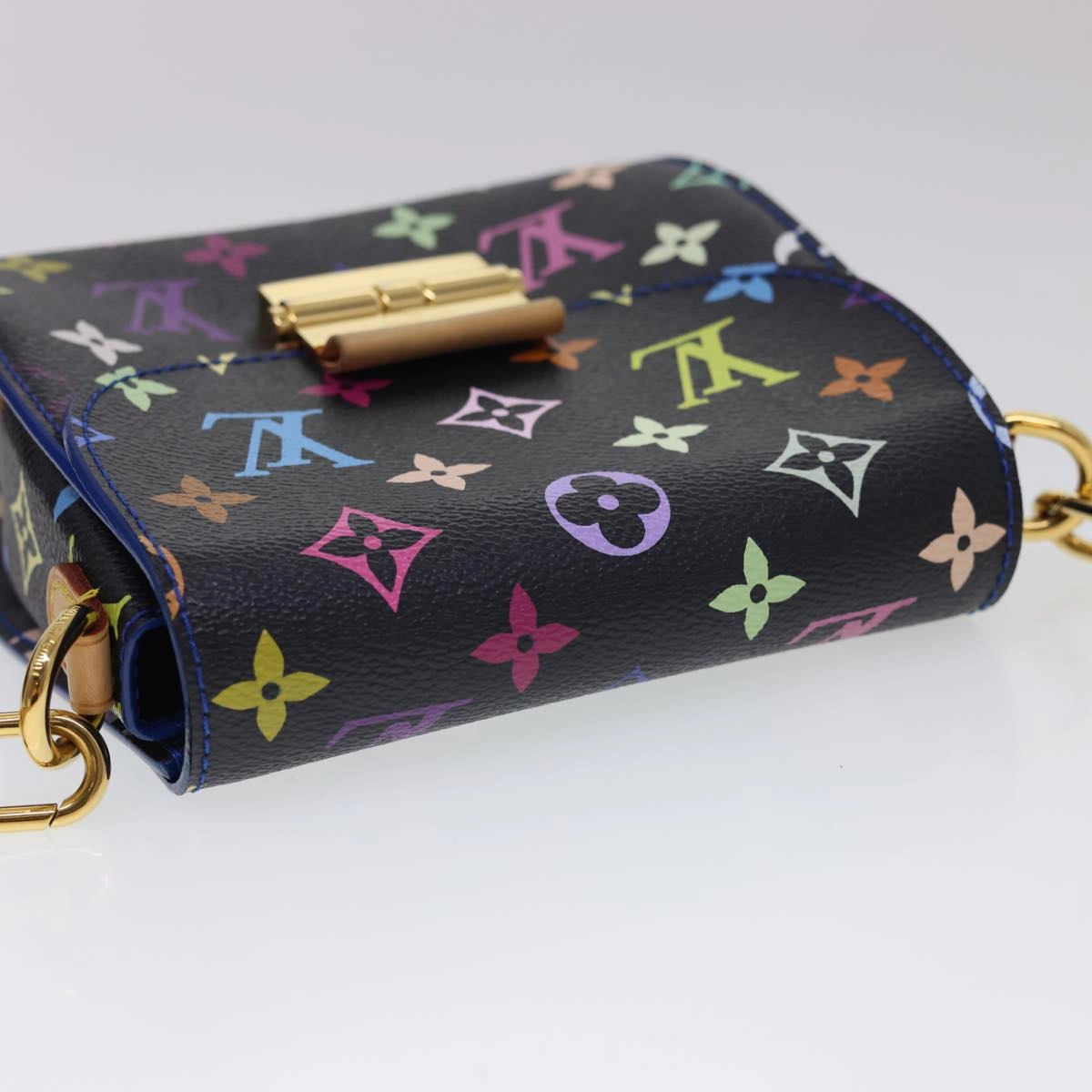 LOUIS VUITTON Multicolor Heart Breaker Shoulder Bag Black M40659 LV 40032A