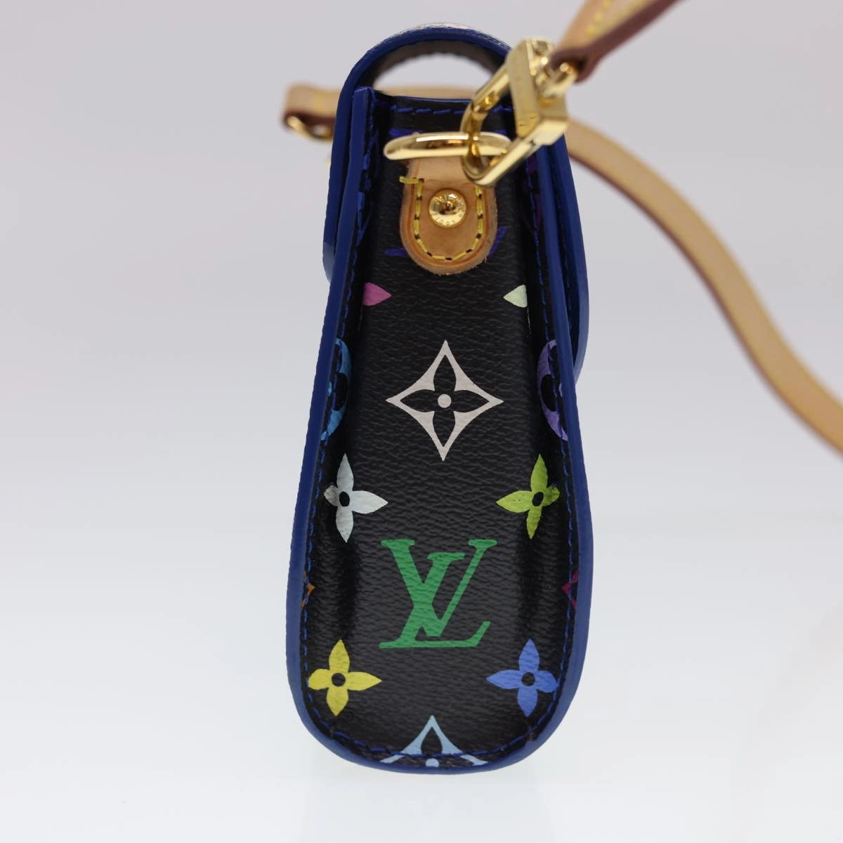 LOUIS VUITTON Multicolor Heart Breaker Shoulder Bag Black M40659 LV 40032A