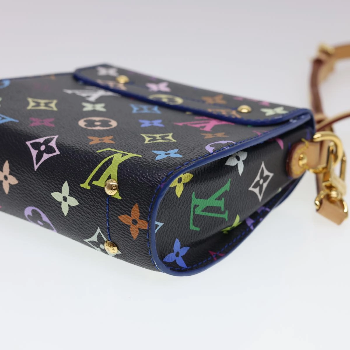 LOUIS VUITTON Multicolor Heart Breaker Shoulder Bag Black M40659 LV 40032A