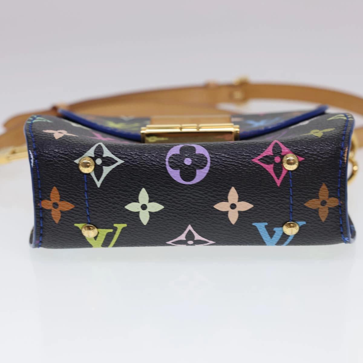 LOUIS VUITTON Multicolor Heart Breaker Shoulder Bag Black M40659 LV 40032A